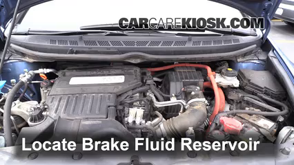 2010 Honda Civic Hybrid 1.3L 4 Cyl. Brake Fluid Add Fluid